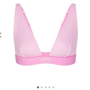 2 for $25 SKIMS Cotton Rib Plunge Bralette